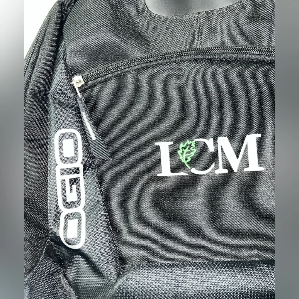 OGIO‎ Rogue Backpack Black Laptop Travel Bag Padded Heavy Duty Tech LCM Logo
